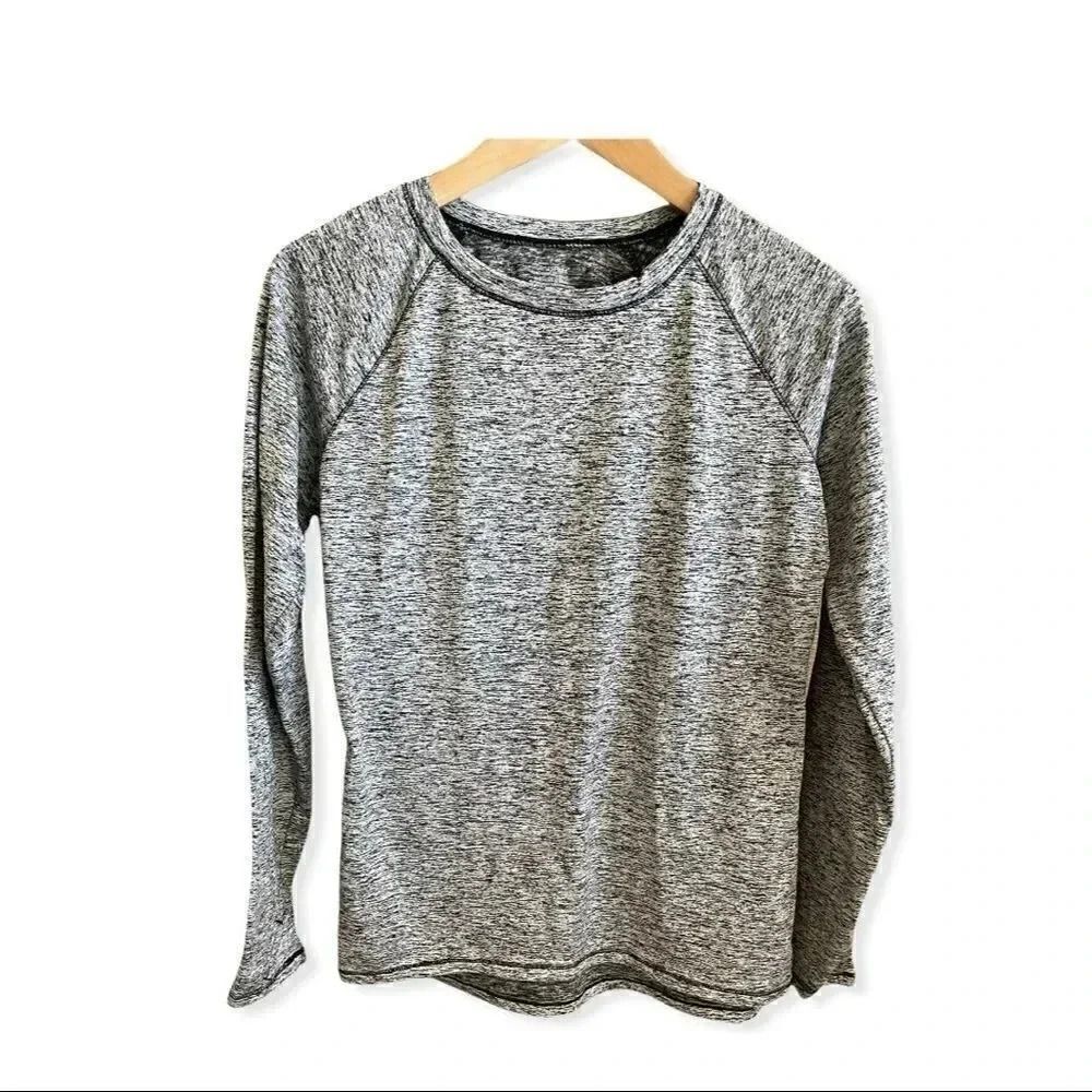 Climate Right Long Sleeves Black Novel Athletic Womens Layer Thermal Top SZ M